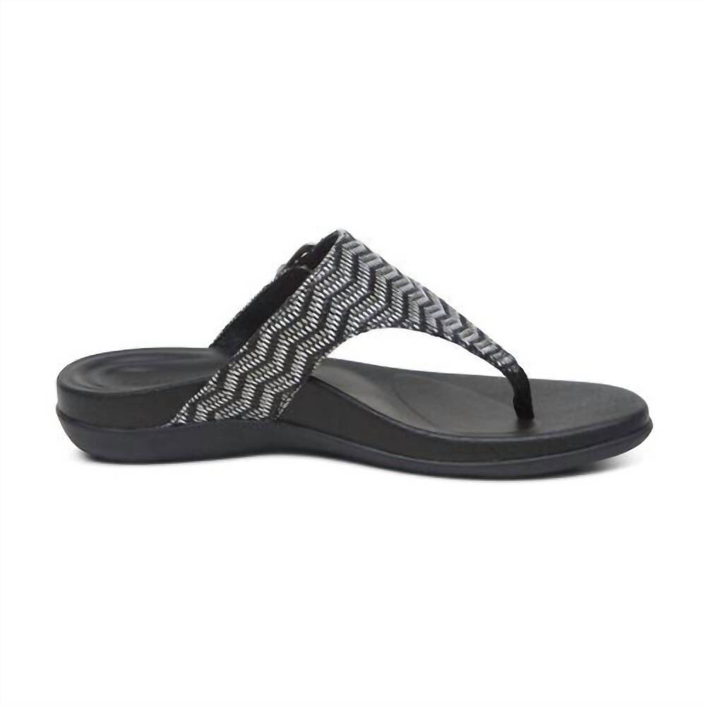 NEW AETREX women's rita sandal in oreo